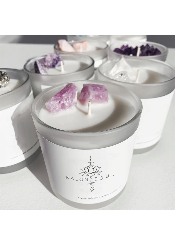 Image of Healing Crystal Scented Candle