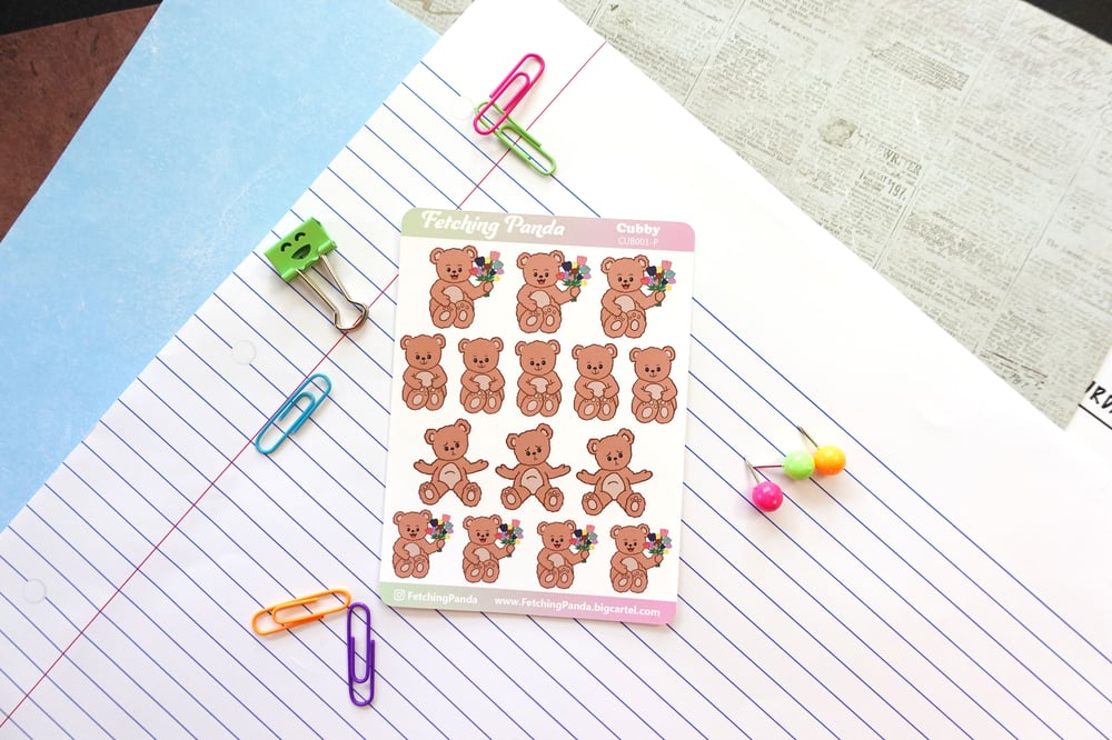 Image of Cubby Planner Stickers
