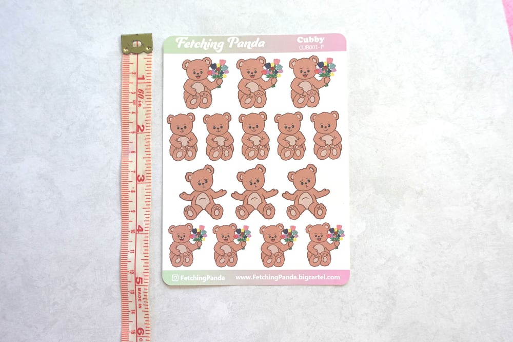 Image of Cubby Planner Stickers