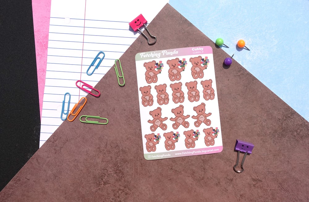 Image of Cubby Planner Stickers