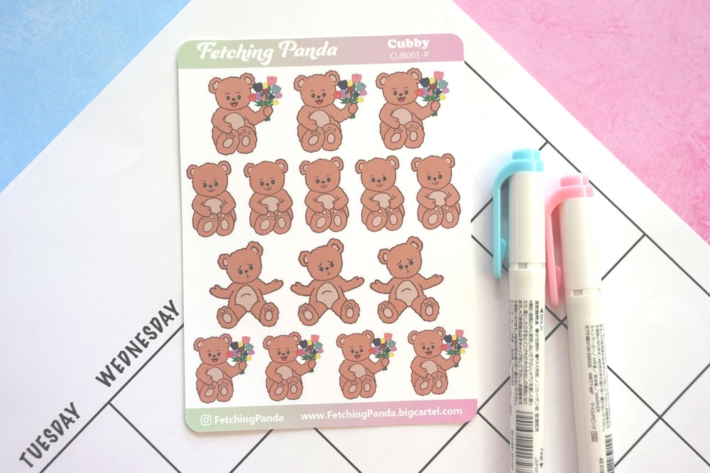 Image of Cubby Planner Stickers