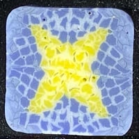 15mm x 15mm 2.38g pulled star design
