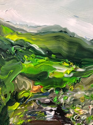 Image of Country no.45 - 61x61cm FRAMED