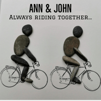 Image 3 of Couple on bikes artwork