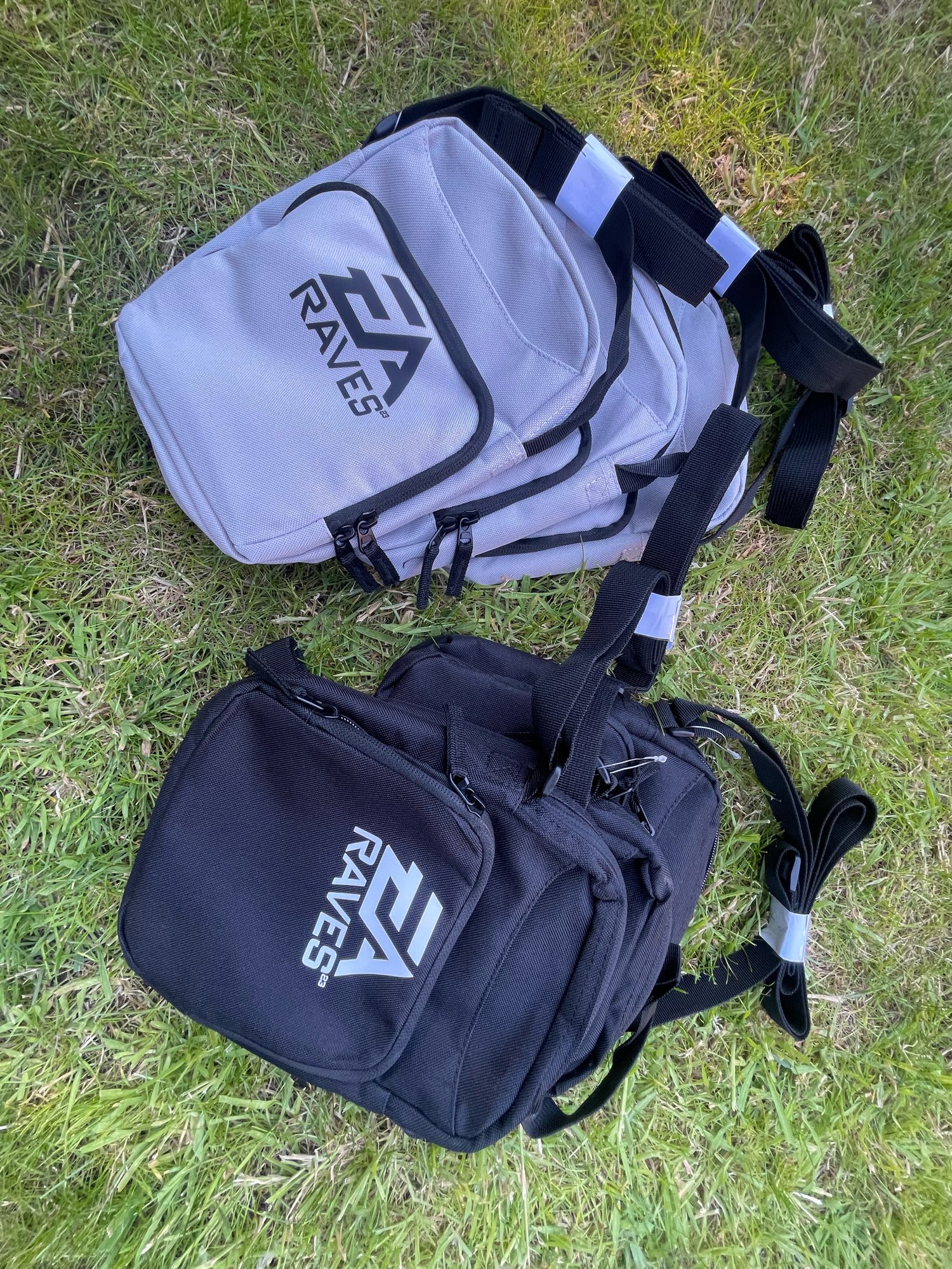 Image of EA RAVES BLACK ACROSS BODY CREW BAG