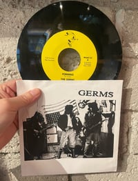 The Germs ‎– Forming - early 80's pressing 7" with picture sleeve!