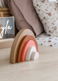 Image 2 of Medium Wooden Rainbows