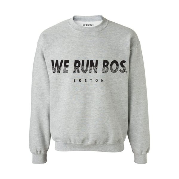 Image of We Run Bos Fragment Logo Crewneck