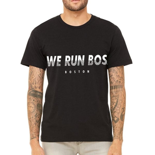 Image of We Run Bos Fragment Logo Tee