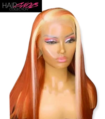 Image of 13x4 Ginger Orange/#613 Straight or Body Wave Wig