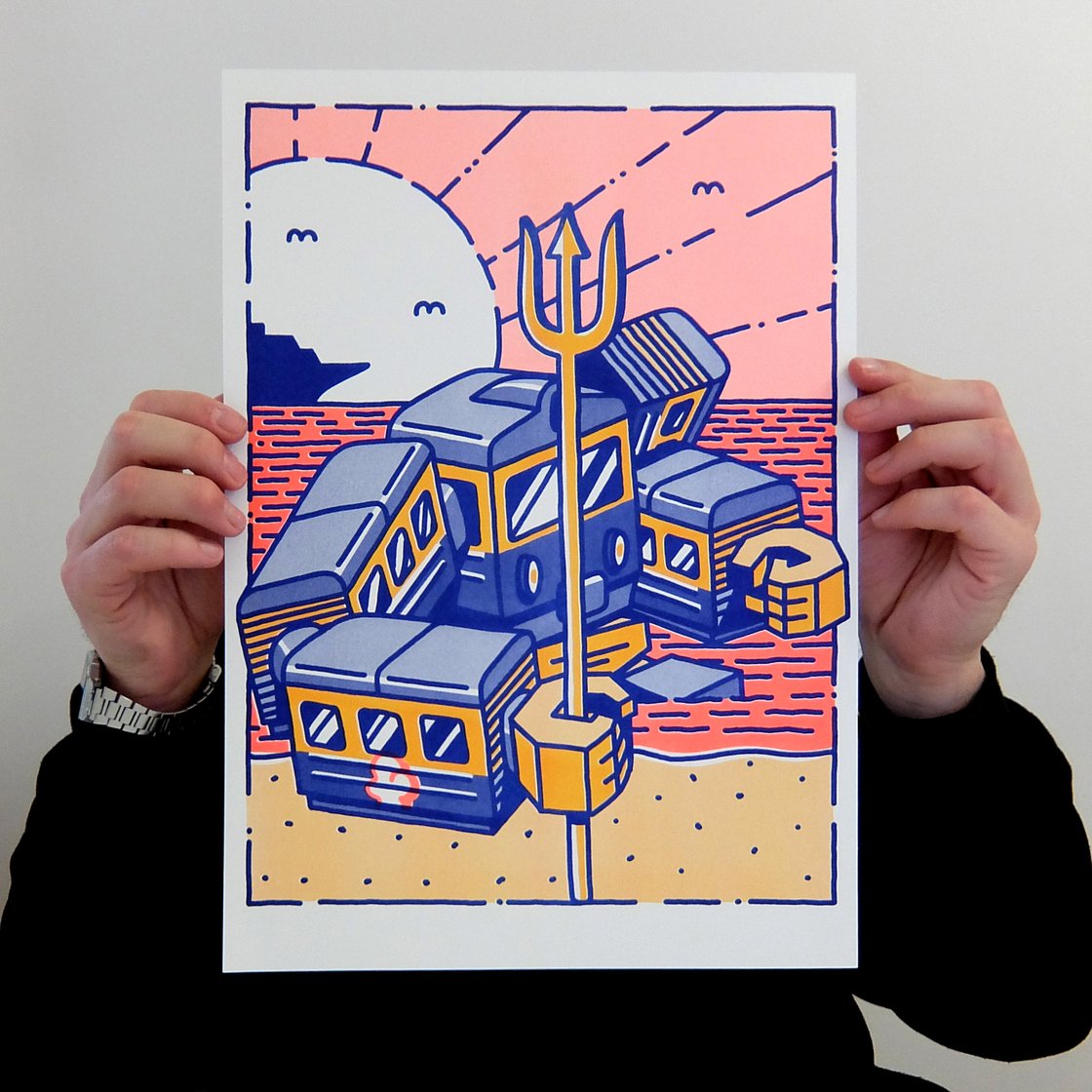 Image of Riso print A3