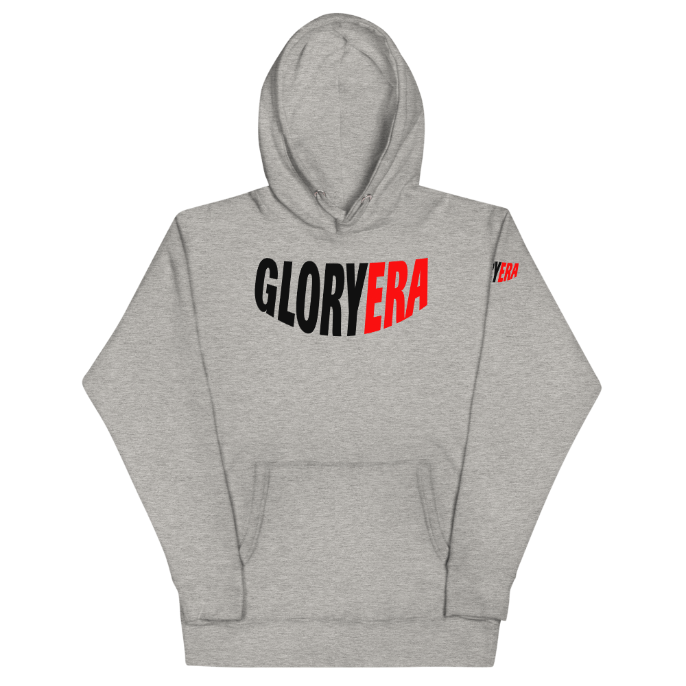 Image of GLORYERA® CREW HOODIE (ATH.GRAY/BLACK/RED)
