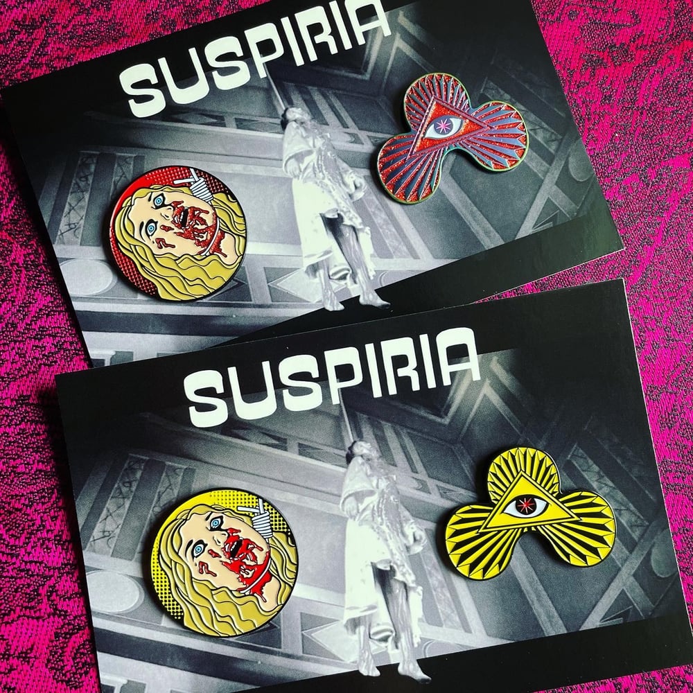 Image of SUSPIRIA Enamel Pin Set