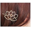Lotus hair clip