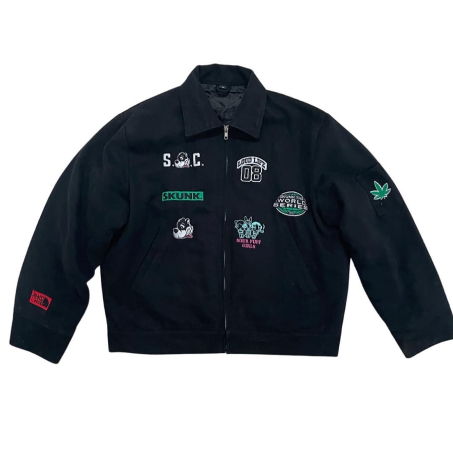 Image of Skunk world tour jacket “8th year anniversary “