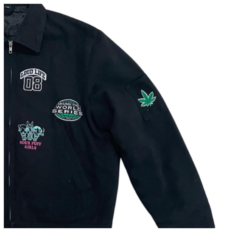 Image of Skunk world tour jacket “8th year anniversary “