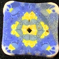 12mm x 12mm 1.93g pulled y/b Starburst 