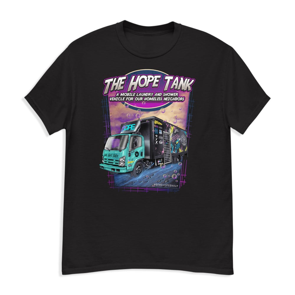 The Hope Tank Graphic T - Black