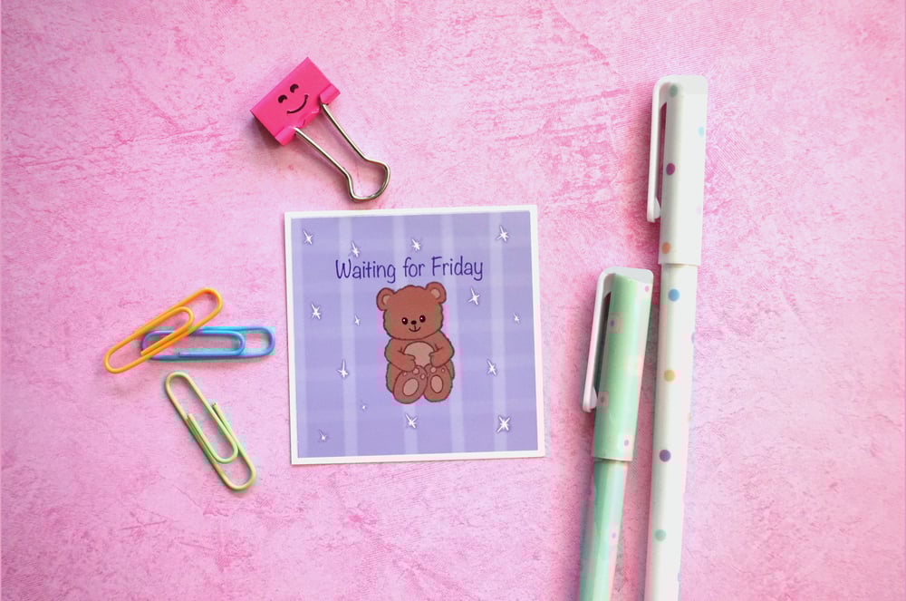 Image of Cubby - Waiting for Friday