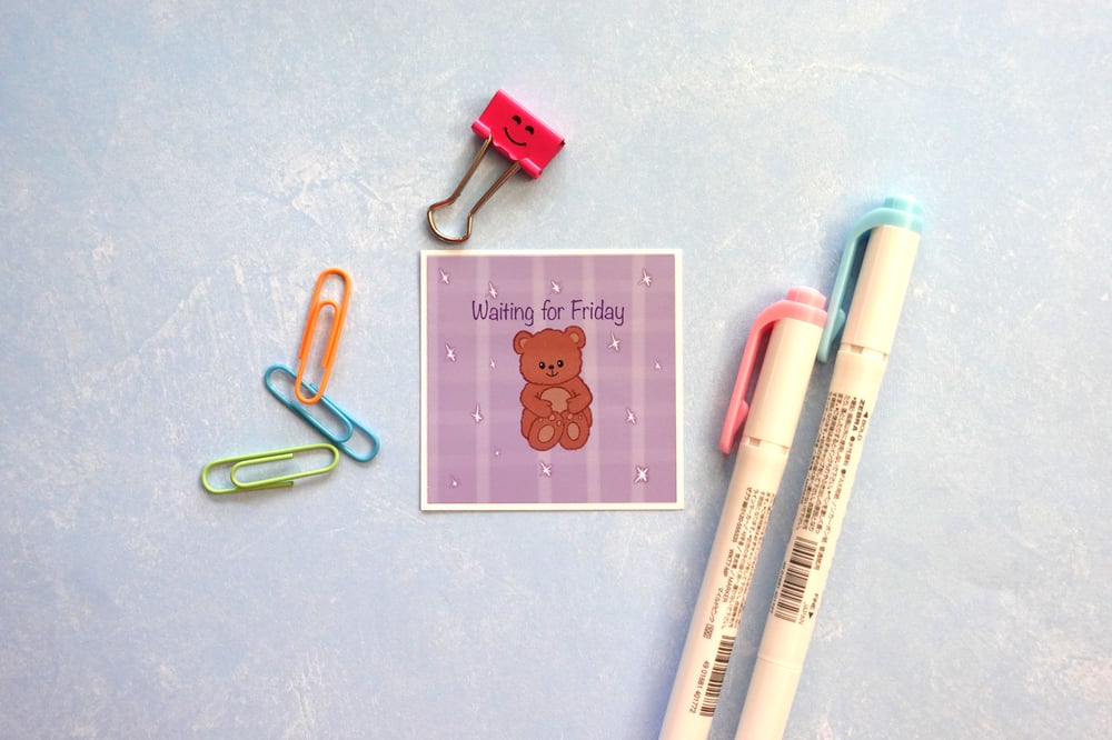 Image of Cubby - Waiting for Friday