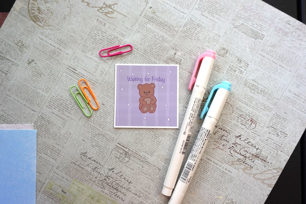 Image of Cubby - Waiting for Friday