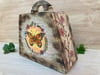 Tiny Wooden Purse Box - Decorative Miniature Purse for Heirlooms and Small Trinkets - Titled "Drift"