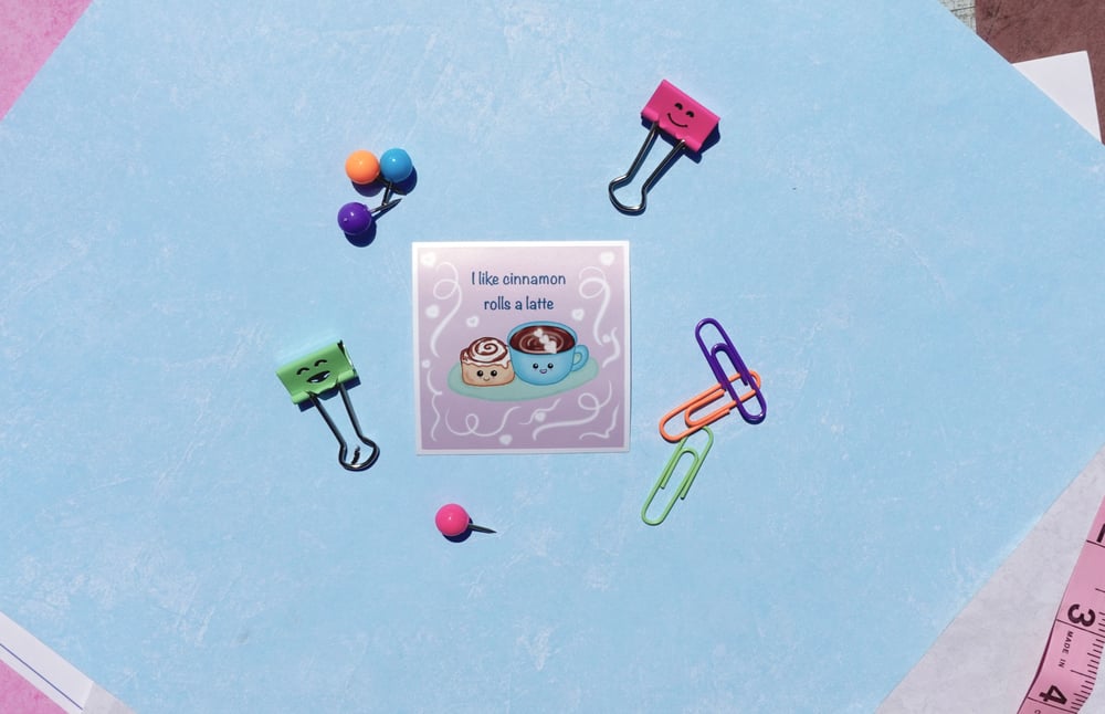 Image of I Like Cinnamon Rolls A Latte