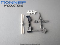 Image 5 of Sunstreaker/Cordon/Spinout Upgrade Set (Nonnef Productions Pre-Order)