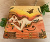  Cello Tiny Decorative Purse Box - For Cello Player and Music Lover - "Cello Dreams." 