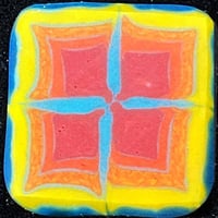 11mm x 11mm .92g - 6 color window sunburst
