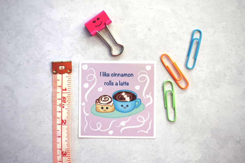 Image of I Like Cinnamon Rolls A Latte