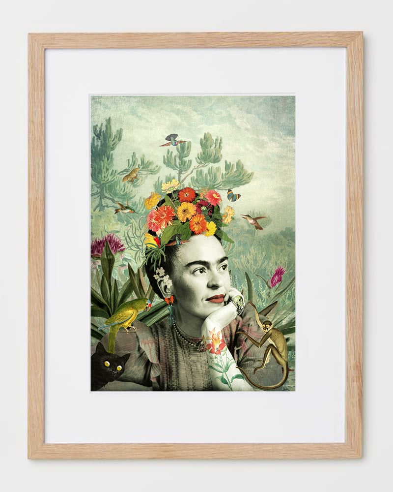 Image of Lámina Frida Kahlo