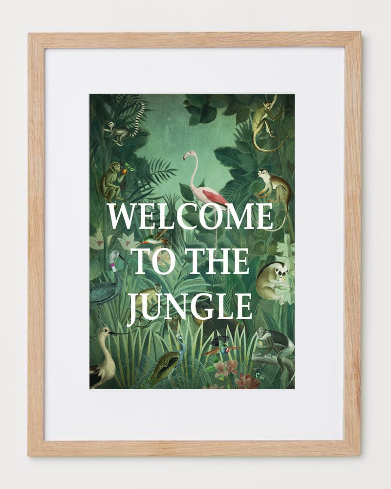 Image of Lámina Welcome To The Jungle