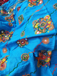 Image 1 of Paros scarf turquoise