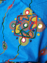 Image 3 of Paros scarf turquoise