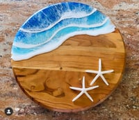 Image 2 of Made to Order Ocean Lazy Susan 