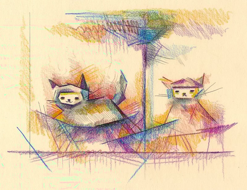 "Floaty Cats"