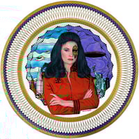 Image 1 of Diana - V - Large Fine China Plate - #0774