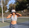 denim halter top