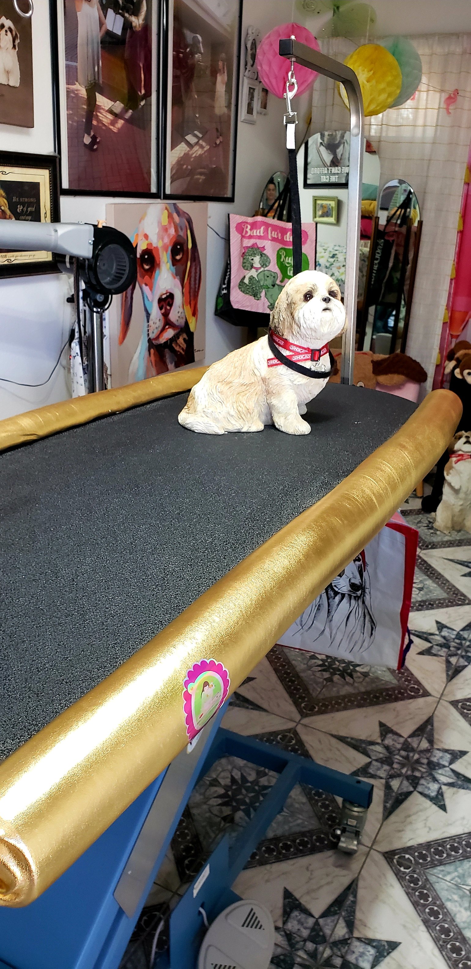 Image of Gold Doggie Bumper