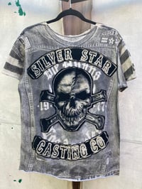 Image 2 of DP SILVER STAR LEATHER JACKET TEE 2009