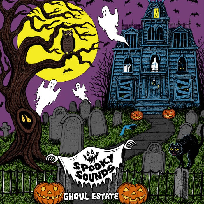 Image of Spooky Sounds - Ghoul Estate - 7 Inch EP  *NowShipping*