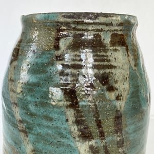 Image of TURQUOISE GLAZED VASE