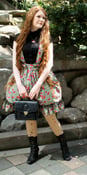 Image of Lolita/Rococo/Fairy Kei/Cosplay/Decora/Harajuku Inspired Cupcake Jumper Skirt/Lolita Jumper Skirt