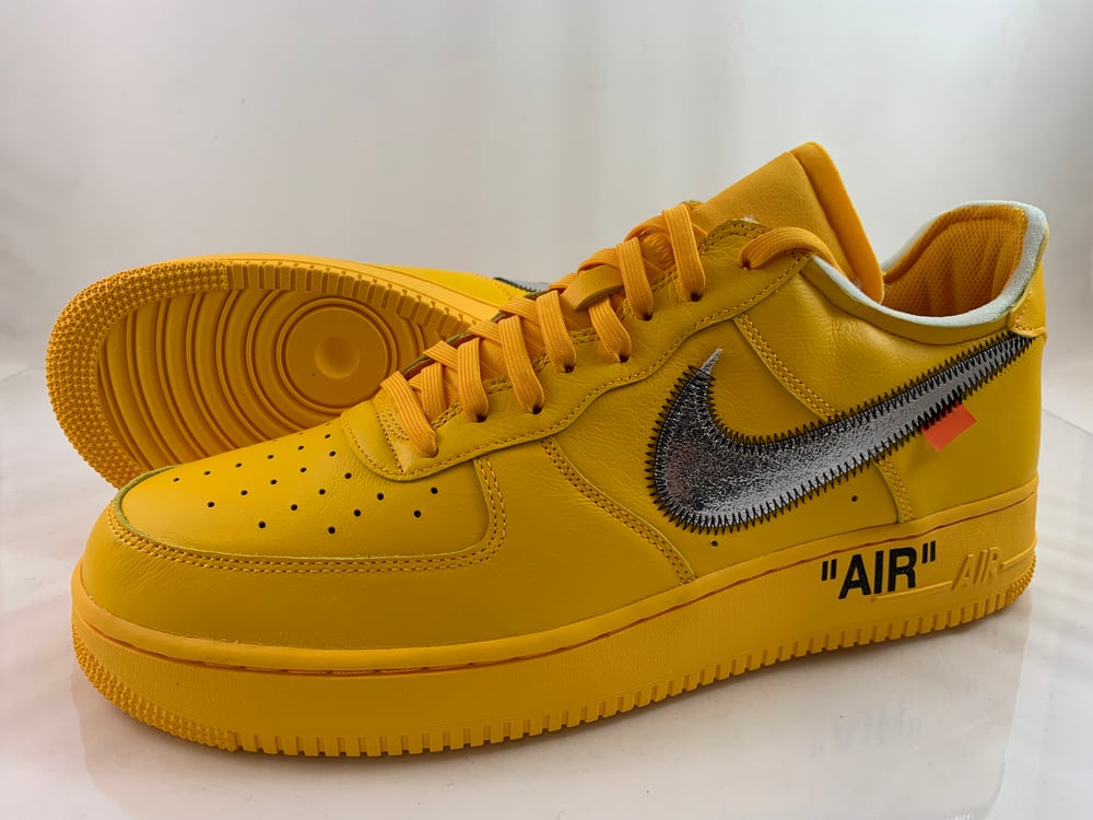 Image of OFF-WHITE x Nike Air Force 1 Low "Canary" DD1876-700