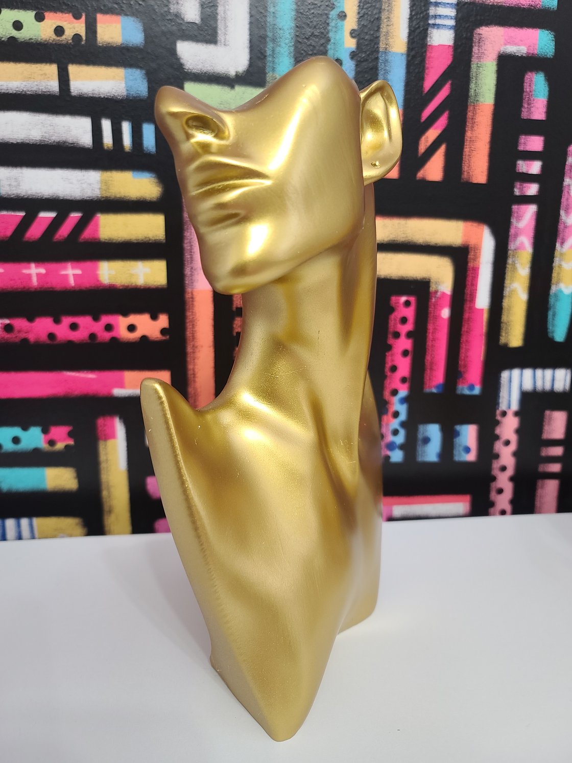 Image of Gold Face Mannequin 