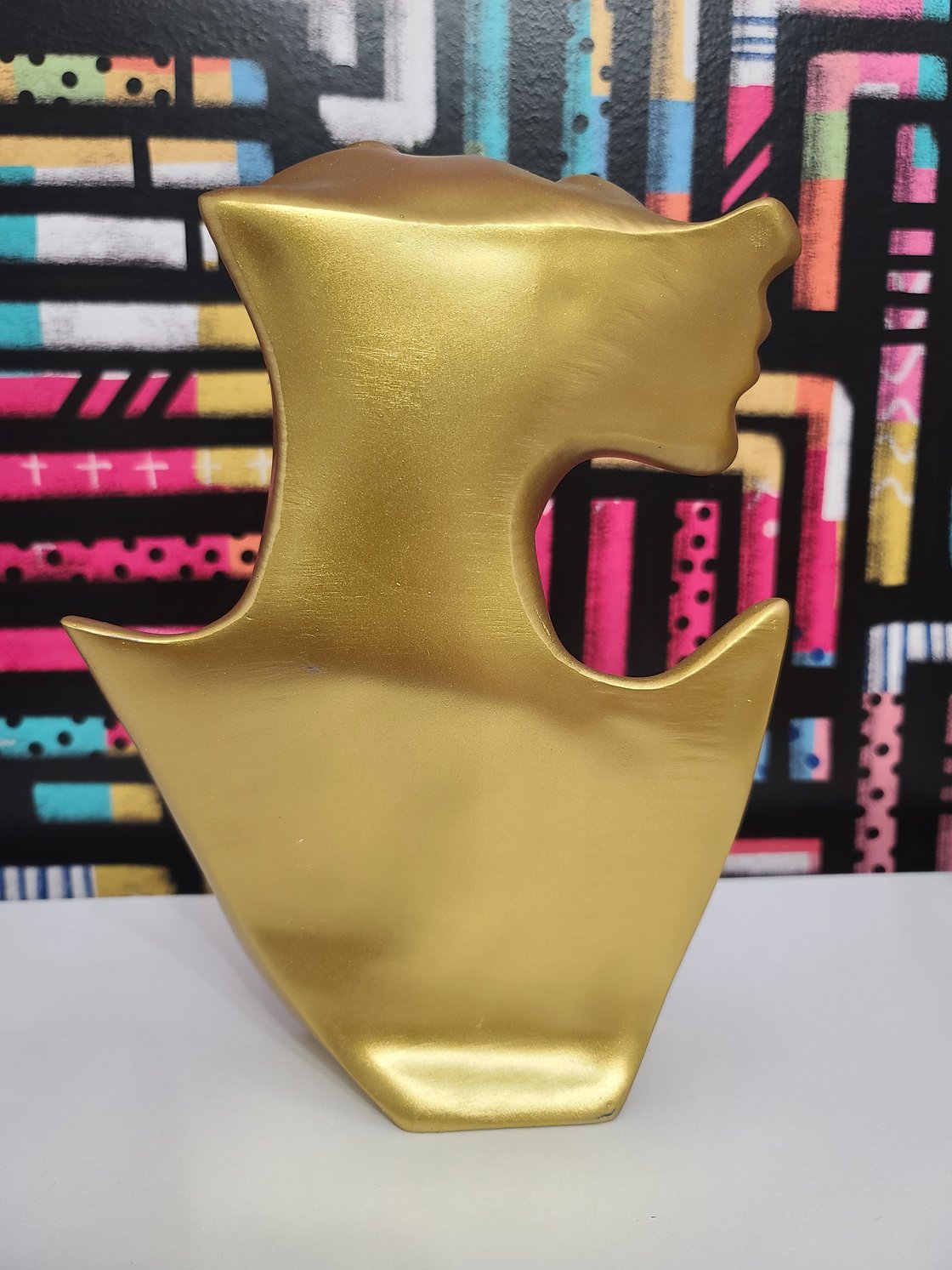 Image of Gold Face Mannequin 