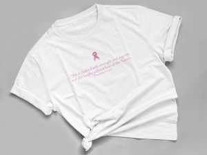 Image of Unisex Without Fear Breast Cancer T-Shirt