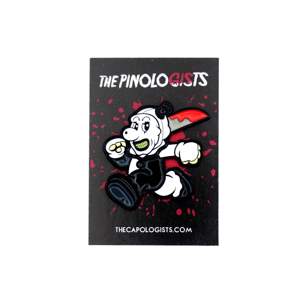 Art the Clown enamel pin