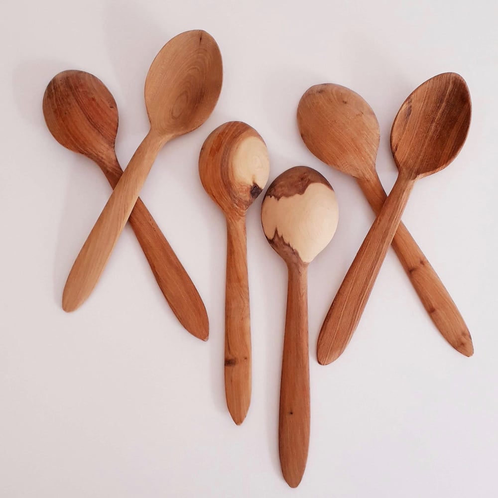 Image of OLIVE WOOD SPOONS